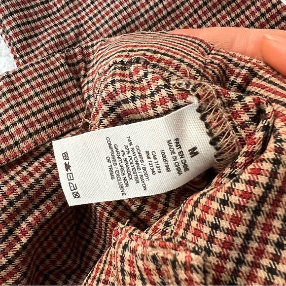 Garage Skinny Plaid  As If Pants - Picture 4 of 9